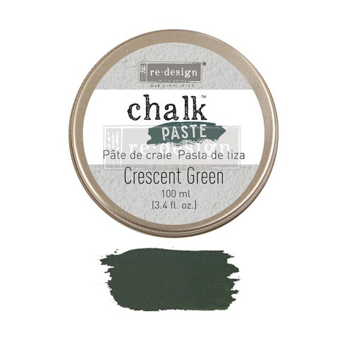 Redesign Krijtpasta - Crescent Green - 1 pot, 100 ml