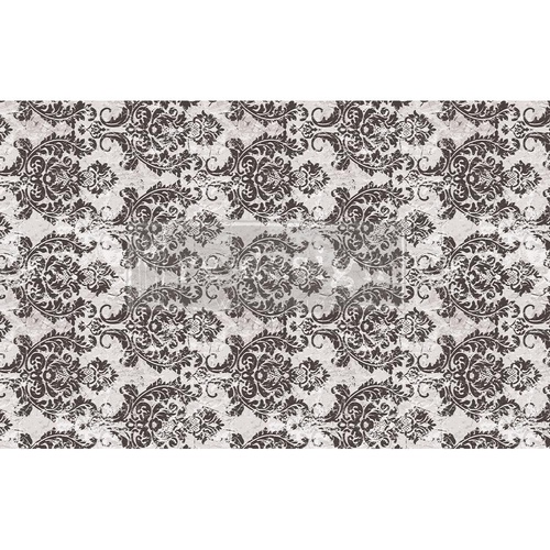 Decoupage decoratie tissue papier - Evening Damask - 1 sheet, 48,25 cm x 76,20 cm