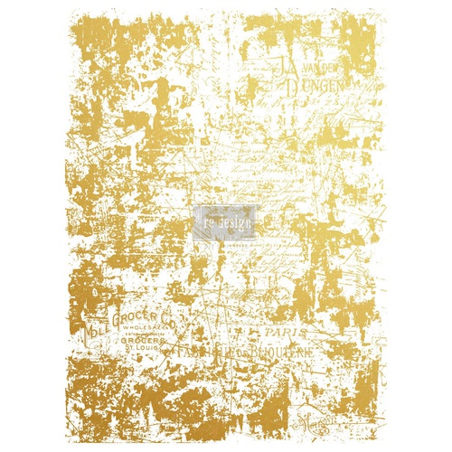 Redesign Goud transfer - Gilded Distressed Wall
