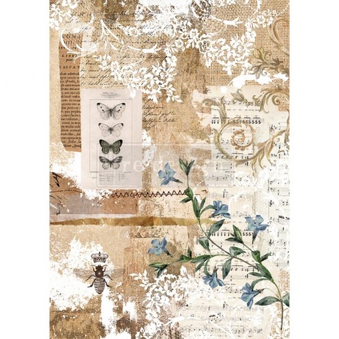 Redesign decoratie rijstpapier - Botanical Sonata