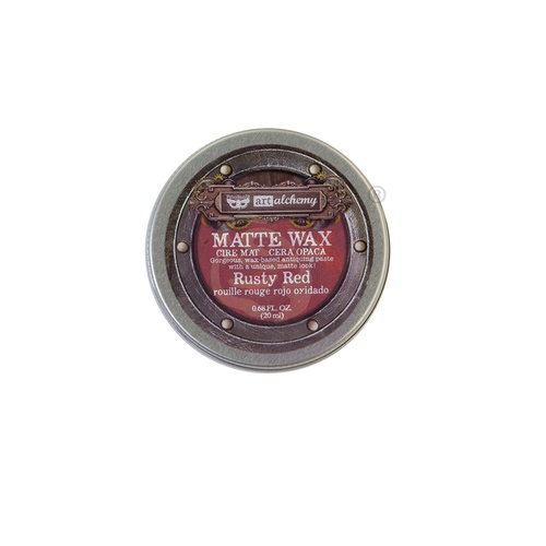 [655350967895] Art Alchemy - Matte wax - Rusty Red - 20 ml