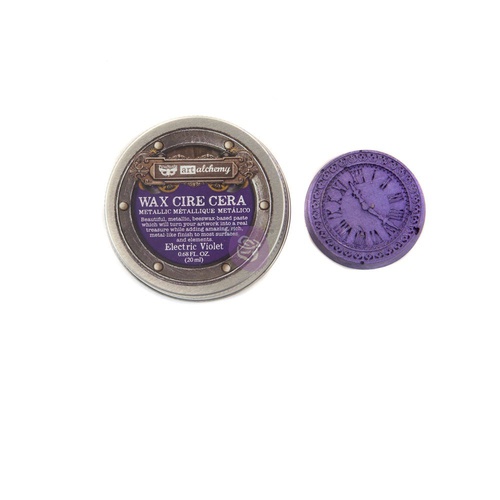 [655350966713] Finnabair - Metallic Wax - Electric Violet - 20 ml