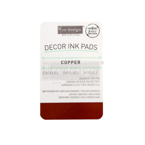 [655350651336] Redesign decoratie inkt Pad - Copper - Magnetic ink