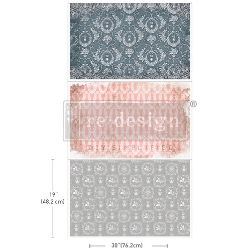 [655350666484] Decoupage decoratie tissue papier Pack - Delicate Charm